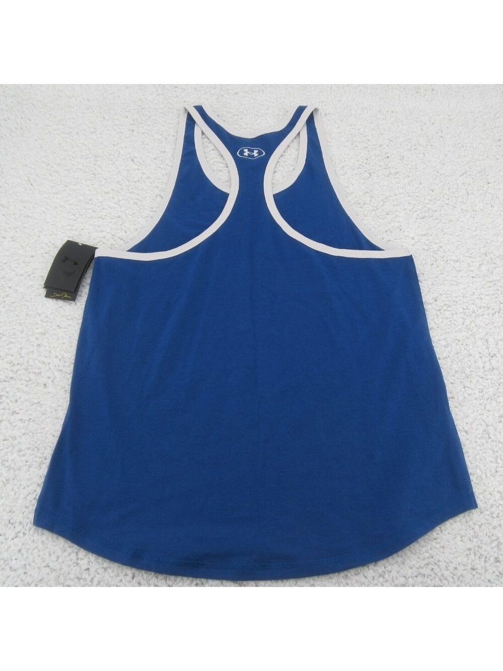 Under Armour Project Rock BSR Tank Top Men's Size Large Blue Mirage NEW - Picture 6 of 10